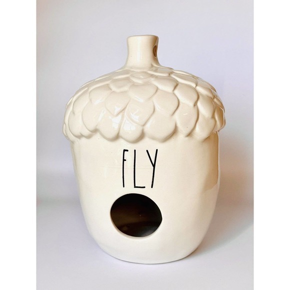 Rae Dunn Artison Collection Birdhouse - FLY Acorn By Magenta‎ - Picture 3 of 3